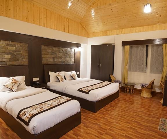 Tinchuley Ratna Vajra Vatika resort West Bengal Darjeeling Premium triple bedded attic rooms