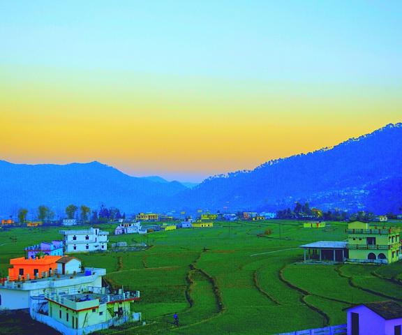 Garur Valley Uttaranchal Almora Aerial View