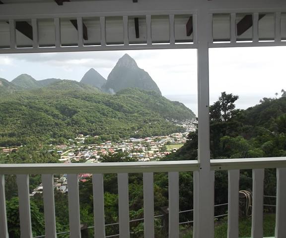 La Haut Resort null Soufriere View from Property