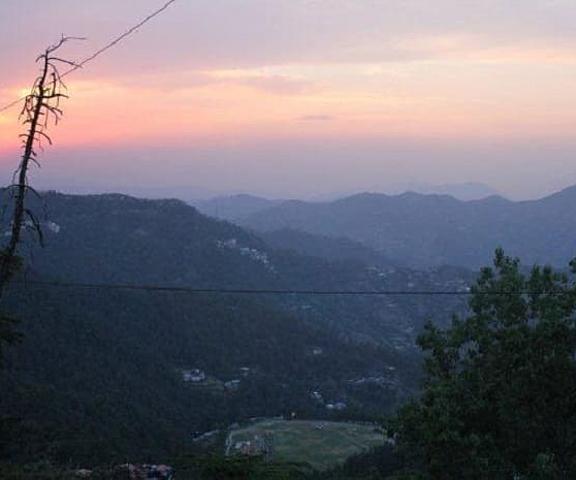 Hotel Dalziel Himachal Pradesh Shimla valley view sunset