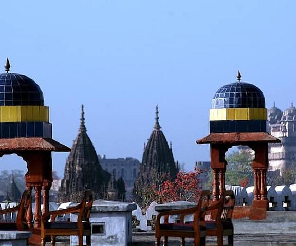 Bundelkhand Riverside Resort Madhya Pradesh Orchha Monuments from the Hotel