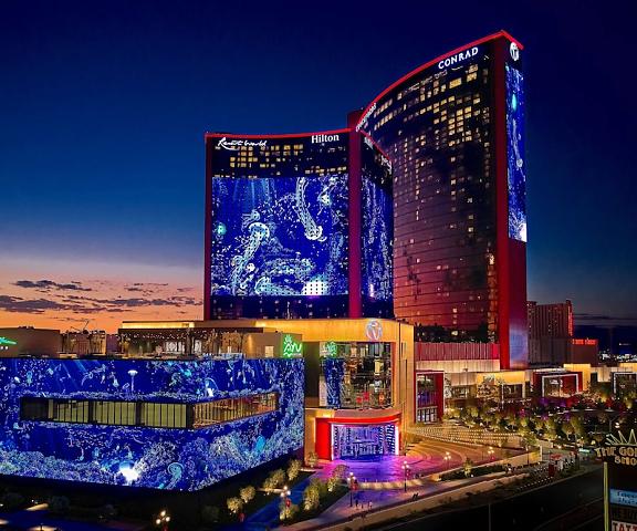Conrad Las Vegas at Resorts World New Mexico Las Vegas Exterior Detail