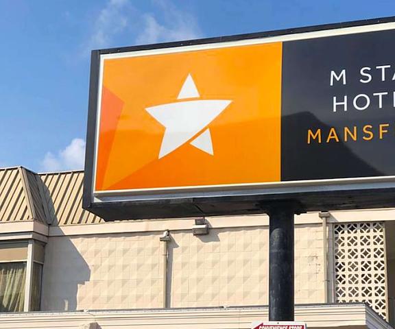 M Star Hotel Mansfield Ohio Mansfield Exterior Detail