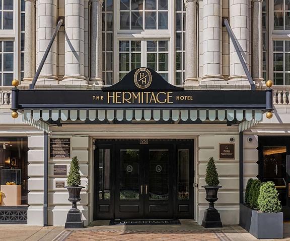 The Hermitage Hotel Tennessee Nashville Exterior Detail