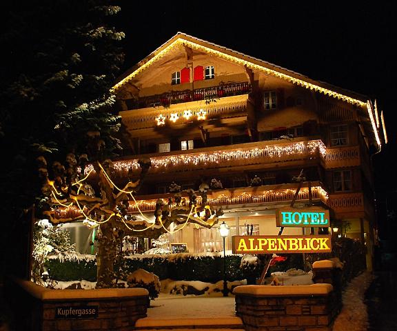 Hotel Alpenblick Canton of Bern Wilderswil Facade
