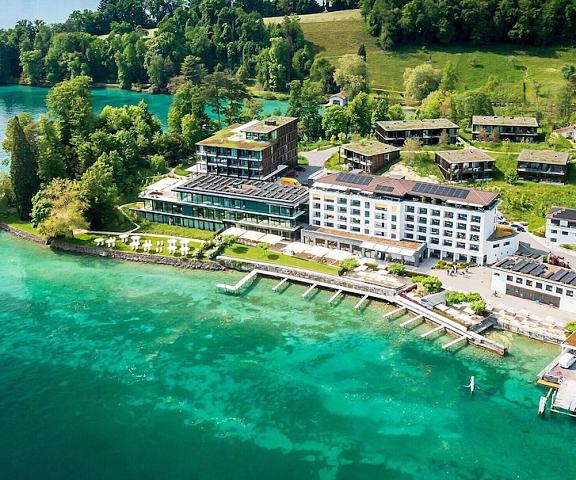 Campus Hotel Hertenstein Canton of Lucerne Weggis Aerial View