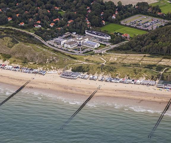 Strandhotel Westduin Zeeland Vlissingen Aerial View