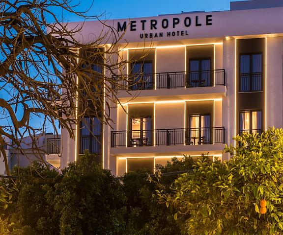 Metropole Urban Hotel Crete Island Heraklion Exterior Detail