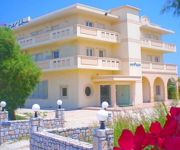 Galini Beach Hotel Crete Island Kissamos Facade
