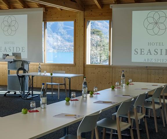 Hotel Seaside Canton of Bern Spiez Meeting Room