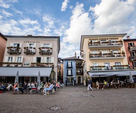 Seven Boutique Hotel Canton of Ticino Ascona Facade