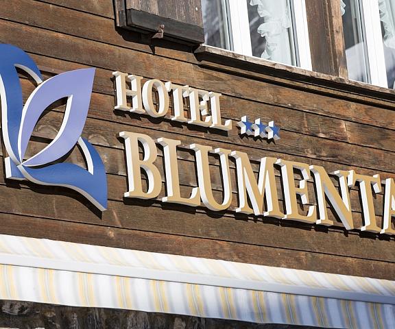 Hotel Blumental Canton of Bern Lauterbrunnen Facade
