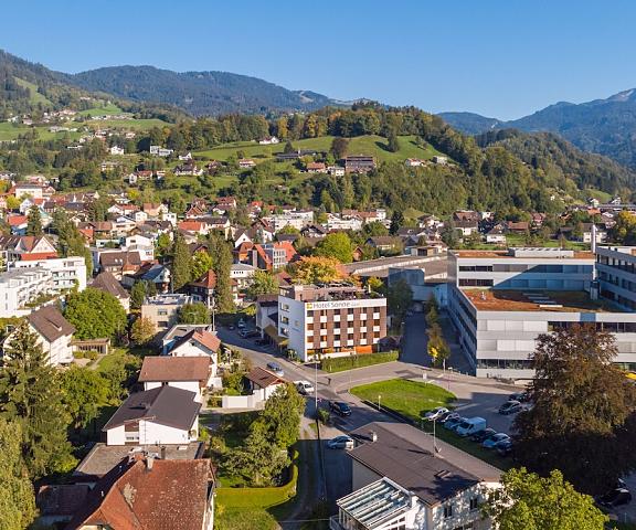 Sonne_1806 - Hotel am Campus Dornbirn Vorarlberg Dornbirn Aerial View
