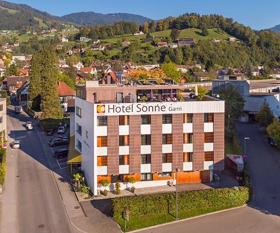 Sonne_1806 - Hotel am Campus Dornbirn Vorarlberg Dornbirn Aerial View
