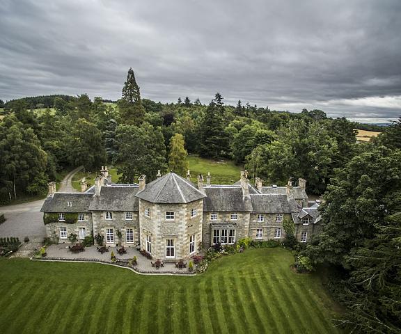Coul House Hotel Scotland Strathpeffer Aerial View