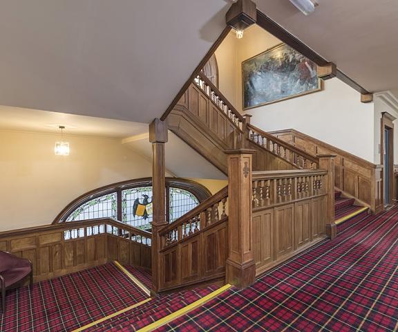The Highland Hotel Scotland Strathpeffer Staircase