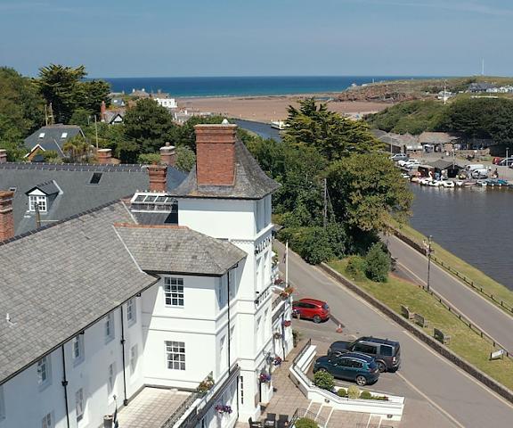 The Falcon Hotel England Bude Aerial View