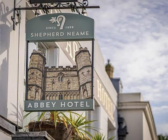 The Abbey Hotel England Battle Facade