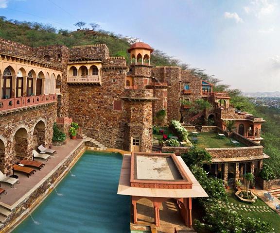 Nemrana Fort Palace Rajasthan Neemrana Aerial View