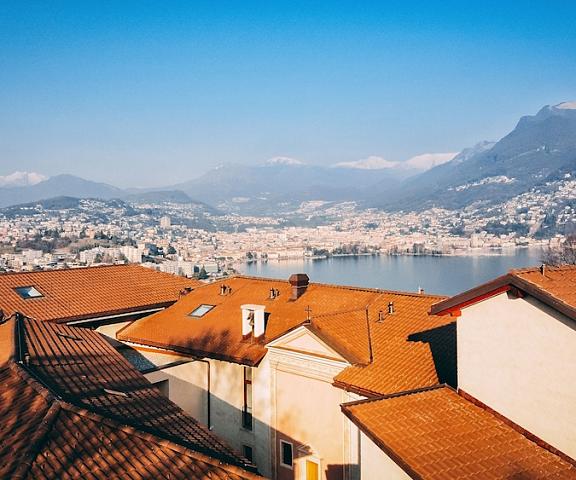 Bigatt Hotel & Restaurant Canton of Ticino Paradiso City View from Property