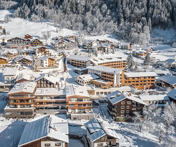 Sporthotel Chalets Vorarlberg Gaschurn Aerial View