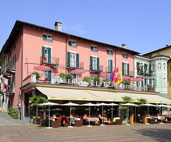 Hotel New Elvezia Canton of Ticino Ascona Facade