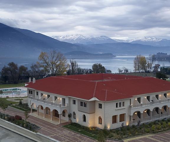 The Lake Hotel Epirus Ioannina Aerial View