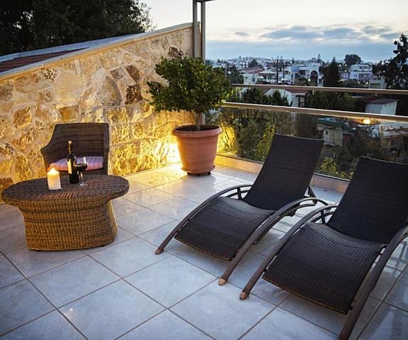 Flamingos Hotel Crete Island Chania Terrace