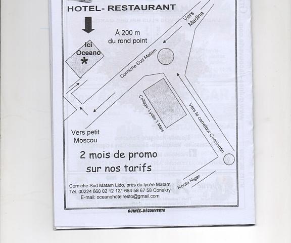 Hotel Restaurant Océano null Conakry Exterior Detail