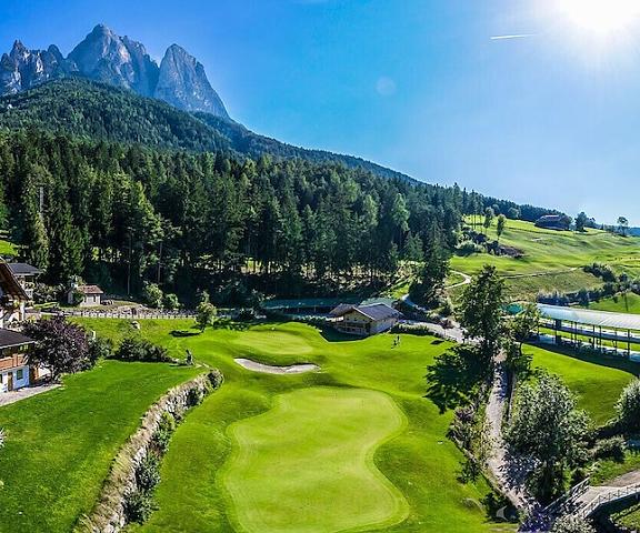 Golf Hotel Sonne Trentino-Alto Adige Castelrotto Aerial View