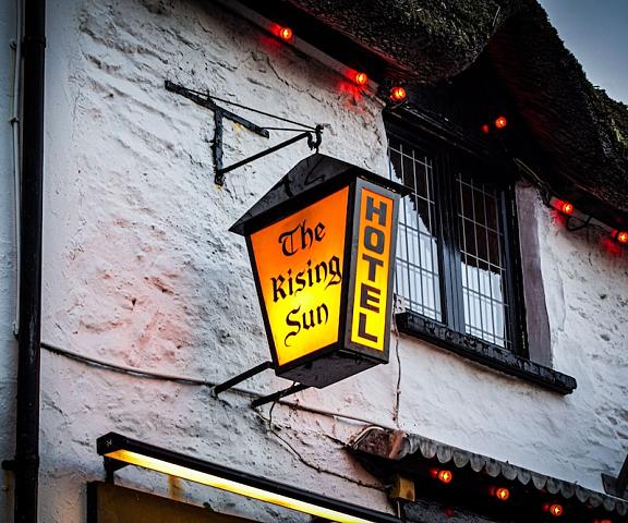 Rising Sun Hotel England Lynmouth Facade