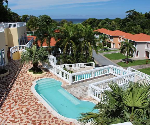 West End Dive Resort Islas de la Bahia Roatan Aerial View