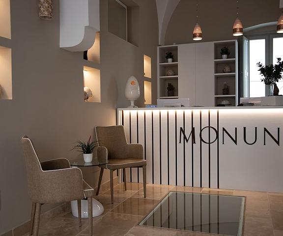 Monun Hotel & Spa Puglia Grottaglie Reception