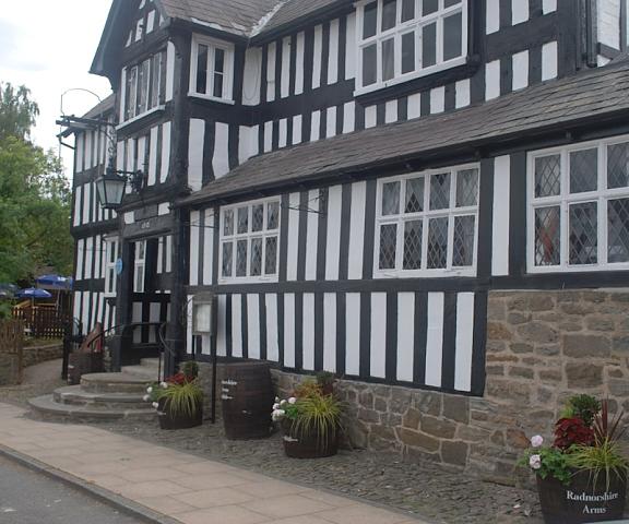 The Radnorshire Arms Hotel Wales Presteigne Interior Entrance
