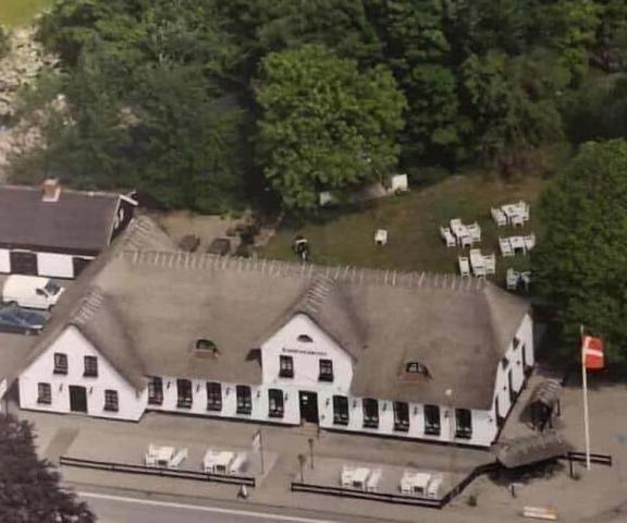Døstrup Landevejskro & Motel Syddanmark Skaerbaek Aerial View