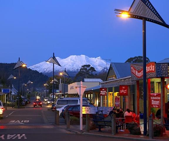 Snowman Lodge Manawatu - Wanganui Ohakune Facade
