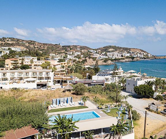 Gorgona Hotel Crete Island Mylopotamos Aerial View