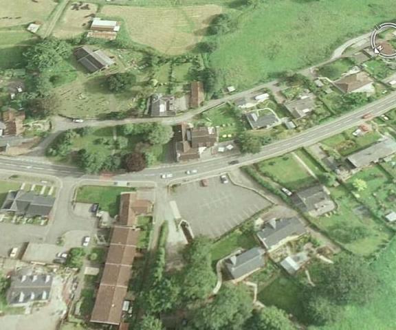 The Sloop Inn Wales Monmouth Aerial View
