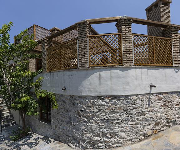 Villa of the old olive oil factory North Aegean Islands Samos Exterior Detail