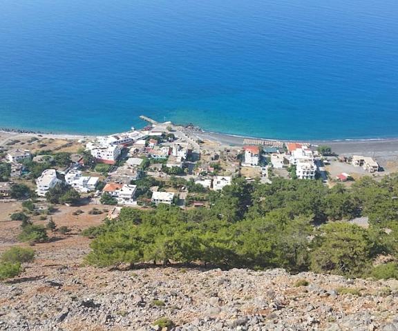 Panorama Rooms Crete Island Sfakia Aerial View