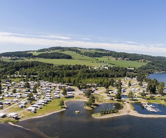 Sveastranda Camping Oppland (county) Gjovik Aerial View