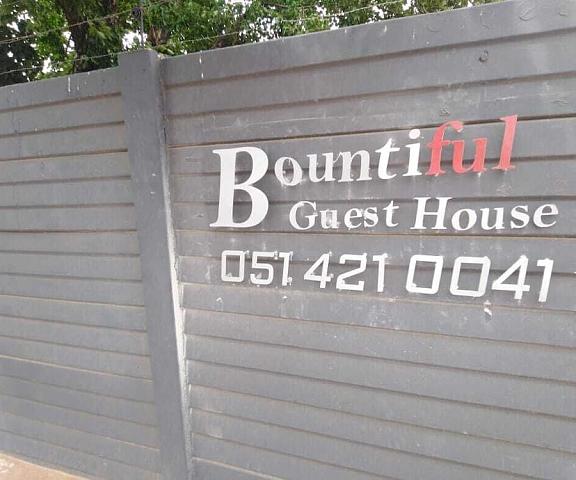 Bountyful Free State Bloemfontein Entrance