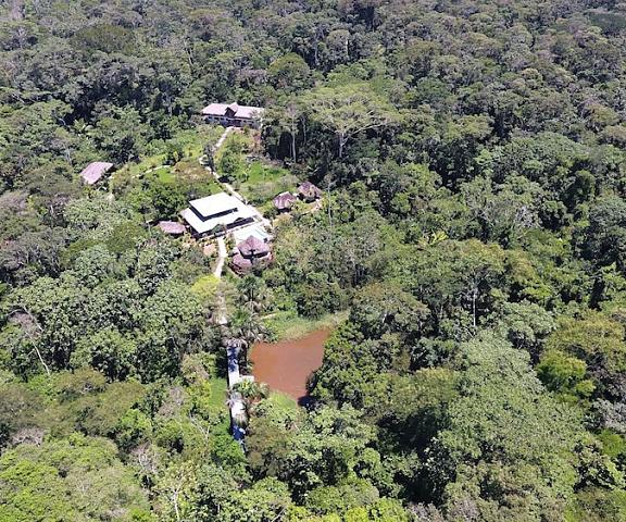 Suchipakari Jungle Lodge Napo Misahualli Aerial View