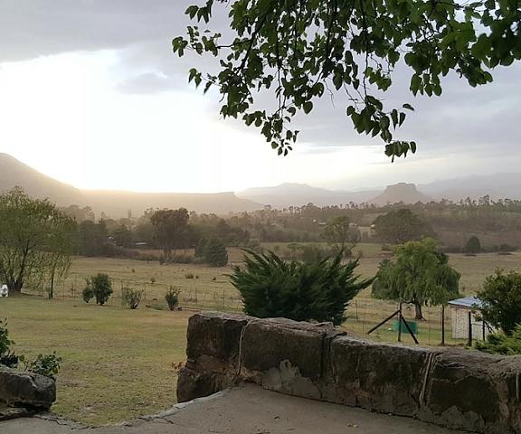 The Fat Mulberry Guesthouse Free State Fouriesburg Land View from Property