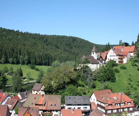 Hotel Rössle Berneck Baden-Wuerttemberg Altensteig Aerial View