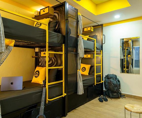 The Hosteller Dehradun Uttaranchal Dehradun Bed in 4 Bed Mixed Dormitory