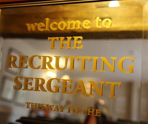 Recruiting Sergeant England Norwich Lobby