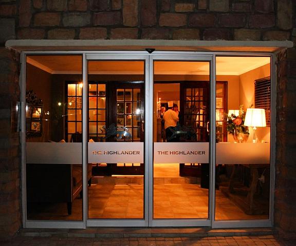The Highlander Hotel Mpumalanga Dullstroom Entrance