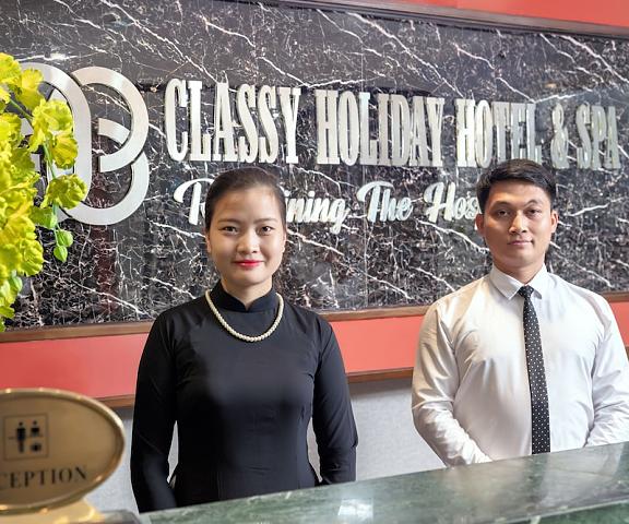 Classy Holiday Hotel & Spa null Hanoi Reception