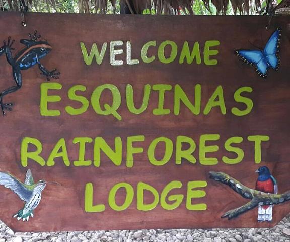 Esquinas Rainforest Lodge Puntarenas Golfito Entrance